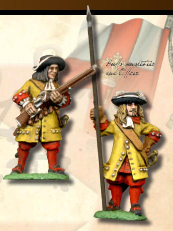 Buffs musketeer and Officer