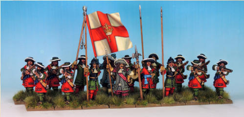 North Star 1672 painted as Coldstream Guards.