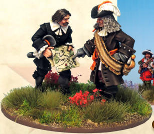 William of Orange vignette. Part of our next release of 1672 figures.