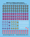 The tiny division patches and the US flags are Warlord Games waterslide decals, which though very small are excellent and straightforward to apply.  