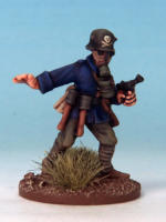 From Great War Miniatures World War One British Army 1917-1918 G016 - German Command and Support in Gasmasks