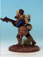 From Great War Miniatures World War One British Army 1917-1918 B004 - British Infantry in Gasmasks.