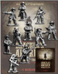 The Old West Posse is the basic non-Supernatural Posse you can play Dracula's America with. The Posse is made up of 10 figures, all from the Artizan Design Wild West range.