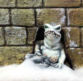 Ice Toads can be Animal Companions. The wizard summons his choice of animal to join his warband. The animal takes the space of a soldier for the purposes of maximum warband size. They have a higher Will than wild examples of their species.