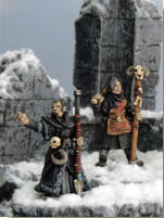 Necromancers study the magic and spells associated with death, as well as the creation and control of undead creatures such as zombies and animated skeletons. Necromancers are not necessarily evil.
