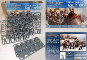 A Frostgrave Soldier's role is to accompany his Wizard employer into the frozen city, to fight their opponents, beat off wandering monsters and grab any treasure found.