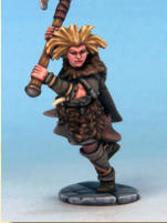 Multi-part Barbarian figures, designed to be used in Frostgrave, the Fantasy Skirmish Game. Barbarians II are all warrior women.  This box set of hard plastic figures allows you to build 20 different female Barbarians.