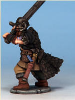 Templar, if the knight is an upgraded man-at-arms, the templar is an upgraded infantryman. Big dude, bigger weapon. Same weakness as the knight though, hes slow.  This box set of hard plastic figures allows you to build 20 different Barbarians.