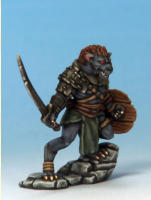 Gnoll Chieftain, star of the 2nd Frostgrave Supplement 'Into the Breeding Pits', due out in 2016.