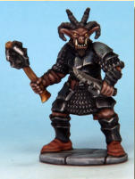 The Frostgrave Demons box set contains enough parts to make 20 different figures. There are multiple heads, arms, weapons and accoutrements per frame, no two warbands need ever be the same.