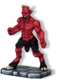 Minor Demon - While minor demons also come in an infinite number of forms, there are definite species of minor demon. Probably the most common look like gargoyles. They are about human sized, but tend to walk hunched over.