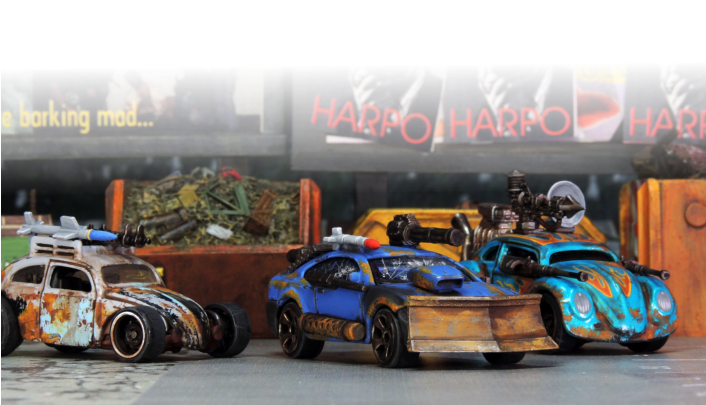 Using Implements of Carnage in Gaslands