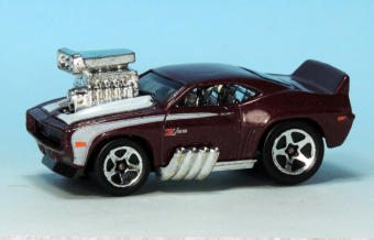 This is my Fury Road inspired car to accompany our new Wasteland Warriors 20mm figures. The car I picked is a Hot Wheels 69 Tooned Camaro #Z28, because I think it sort of suits the Fury Road vibe, or will do when Im done, but this is the base car.