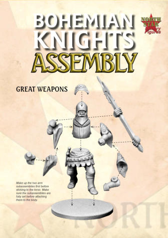 Bohemian Knights Assembly. KNIGHTS GREAT WEAPONS FRAME