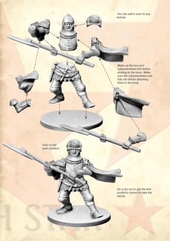 Bohemian Knights Assembly. KNIGHTS GREAT WEAPONS FRAME