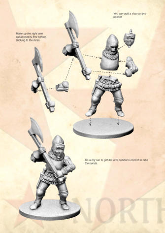 Bohemian Knights Assembly. KNIGHTS GREAT WEAPONS FRAME