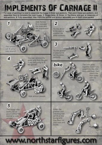 IMPLEMENTS OF CARNAGE II ASSEMBLY INSTRUCTIONS