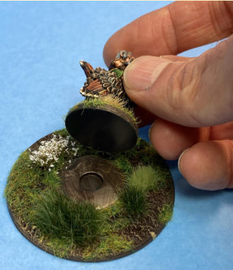 Turkey rider finished showing magnet.