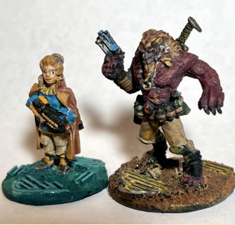 Sean Parker. Smugglers. Rogue Stars Smugglers. The clean execution and bold colour choices really stand out, and the bases add an intriguing element to the overall presentation. A well-crafted piece with distinctive details!