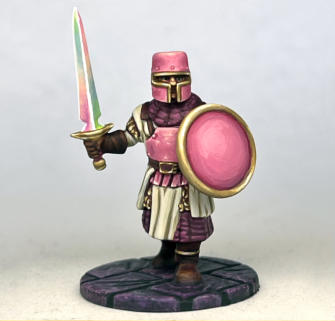 Jack Adkins. Bright Knight. Frostgrave Knight.