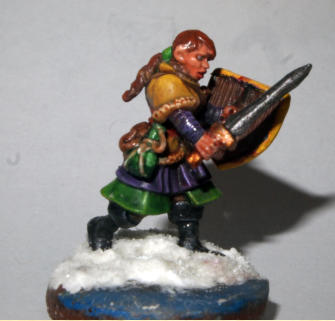 Ricky Stewart. Rik Stewart.  Knight. Frostgrave Soldiers II
