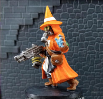 Steven Bergmann. Stuv Bergmann. Scavenger Wizard. Mix Oathmark and Stargrave plastics.