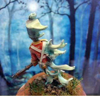 Paul Cornhill. Spectral Soldier. Silver Bayonet. 