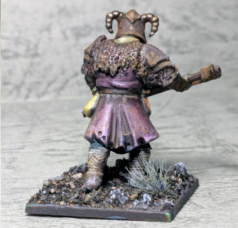 Tomohiro Itakura らくだ屋.  Demon Orc. Oathmark Orc infantry and Frostgrave Demon.