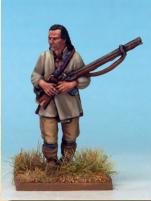  Muskets & Tomahawks > M&T II Figures > War of Independence . Painting by Andrew Taylor, photography by Kev Dallimore.