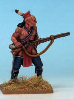  Muskets & Tomahawks > M&T II Figures > War of Independence . Painting by Andrew Taylor, photography by Kev Dallimore.