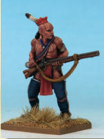  Muskets & Tomahawks > M&T II Figures > War of Independence . Painting by Andrew Taylor, photography by Kev Dallimore.