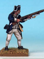  Muskets & Tomahawks > M&T II Figures > War of Independence . Painting by Andrew Taylor, photography by Kev Dallimore.