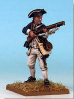  Muskets & Tomahawks > M&T II Figures > War of Independence . Painting by Andrew Taylor, photography by Kev Dallimore.