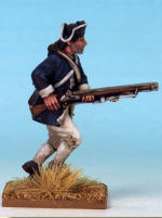  Muskets & Tomahawks > M&T II Figures > War of Independence . Painting by Andrew Taylor, photography by Kev Dallimore.