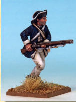  Muskets & Tomahawks > M&T II Figures > War of Independence . Painting by Andrew Taylor, photography by Kev Dallimore.