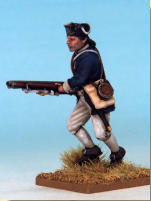  Muskets & Tomahawks > M&T II Figures > War of Independence . Painting by Andrew Taylor, photography by Kev Dallimore.