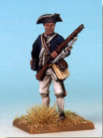  Muskets & Tomahawks > M&T II Figures > War of Independence . Painting by Andrew Taylor, photography by Kev Dallimore.