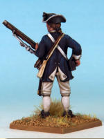  Muskets & Tomahawks > M&T II Figures > War of Independence . Painting by Andrew Taylor, photography by Kev Dallimore.