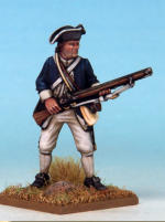  Muskets & Tomahawks > M&T II Figures > War of Independence . Painting by Andrew Taylor, photography by Kev Dallimore.