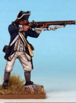  Muskets & Tomahawks > M&T II Figures > War of Independence . Painting by Andrew Taylor, photography by Kev Dallimore.