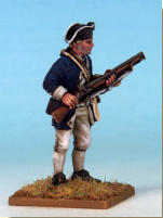  Muskets & Tomahawks > M&T II Figures > War of Independence . Painting by Andrew Taylor, photography by Kev Dallimore.