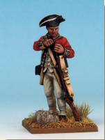  Muskets & Tomahawks > M&T II Figures > War of Independence . Painting by Andrew Taylor, photography by Kev Dallimore.