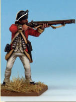  Muskets & Tomahawks > M&T II Figures > War of Independence . Painting by Andrew Taylor, photography by Kev Dallimore.