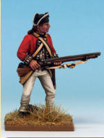  Muskets & Tomahawks > M&T II Figures > War of Independence . Painting by Andrew Taylor, photography by Kev Dallimore.