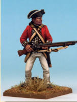  Muskets & Tomahawks > M&T II Figures > War of Independence . Painting by Andrew Taylor, photography by Kev Dallimore.