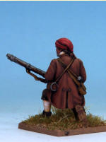 MT0112 - Militia II (War of Independence).  Muskets & Tomahawks > M&T II Figures > War of Independence. Painting by Andrew Taylor, photography by Kev Dallimore.