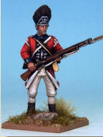 MT0110 - British Grenadiers (War of Independence).  Painting by Andrew Taylor, photography by Kev Dallimore. 