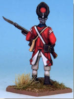 MT0110 - British Grenadiers (War of Independence).  Painting by Andrew Taylor, photography by Kev Dallimore. 