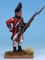 MT0110 - British Grenadiers (War of Independence).  Painting by Andrew Taylor, photography by Kev Dallimore. 