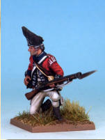 MT0110 - British Grenadiers (War of Independence).  Painting by Andrew Taylor, photography by Kev Dallimore. 